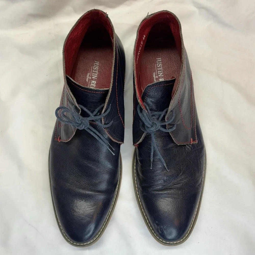 Justin Reece Chukka Boots Mens US 10 EU 44 UK  9 Dress Shoes‎ Made In England